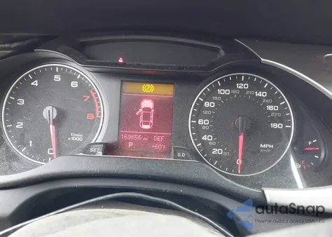 2009 Audi A4 2.0T Premium from USA, damaged, VIN WAUSF78K09N062100